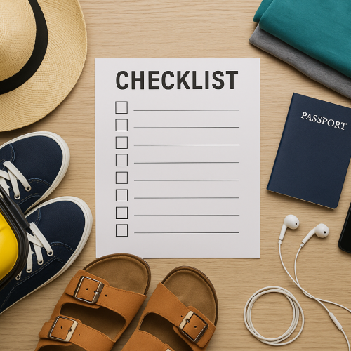 O que levar em viagens curtas: checklist completo para não esquecer nada